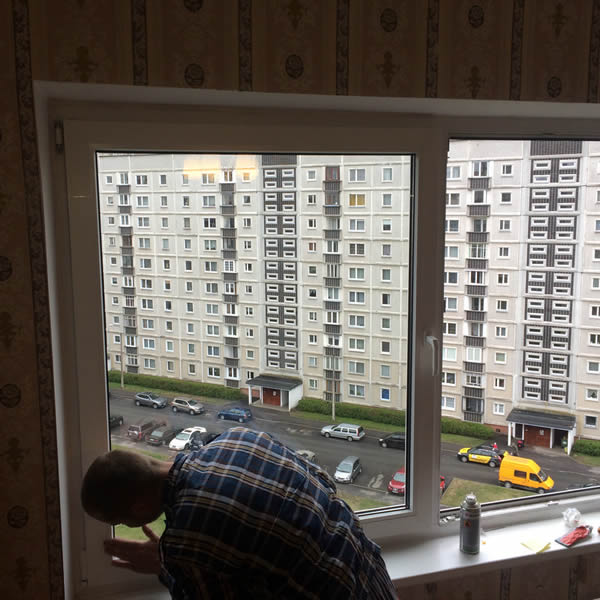 PVC vērtnes iestrāde